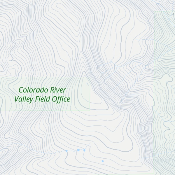 Map of Horse Mountain