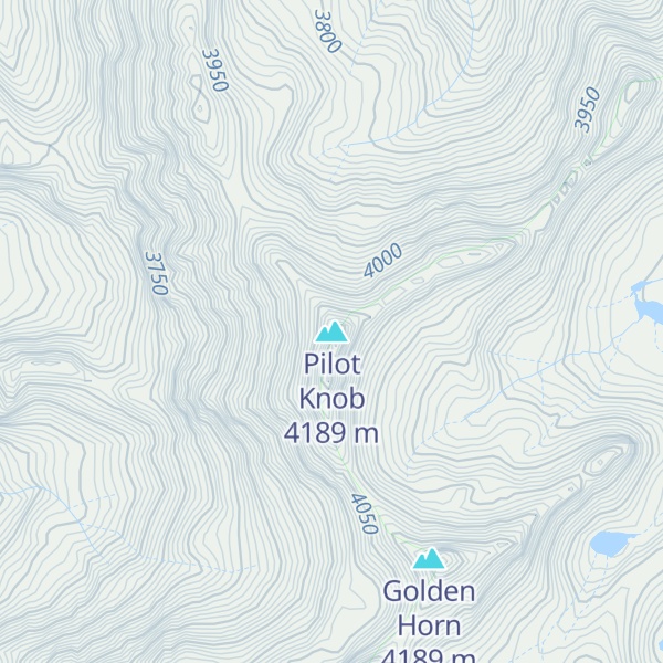 Map of Pilot Knob