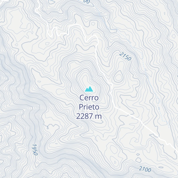 Map of Cerro Prieto
