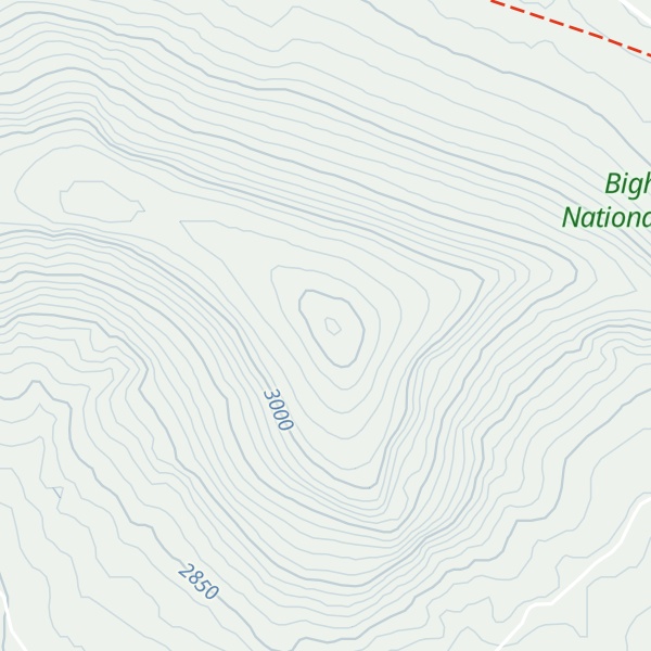 Map of Bald Mountain