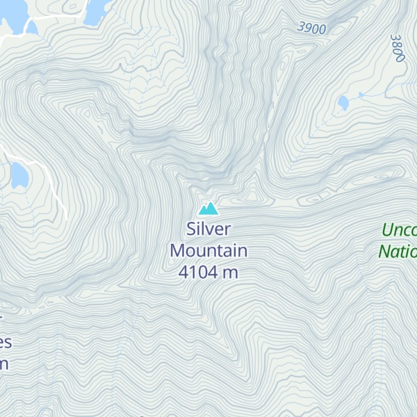 Map of Silver Mountain