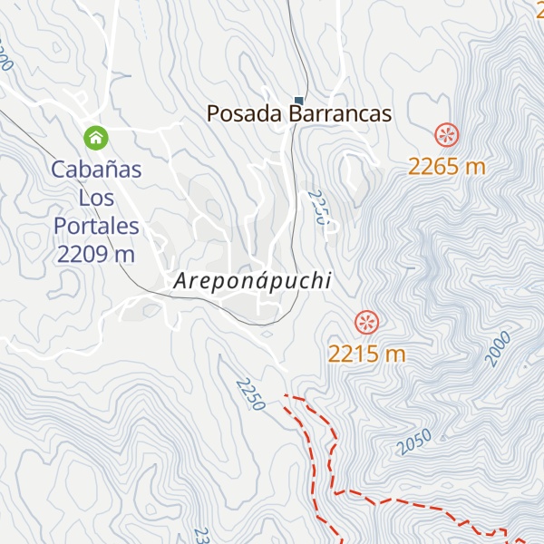 Map of Cabañas Margarito