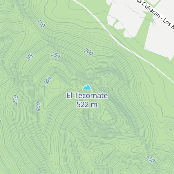 Map of El Tecomate
