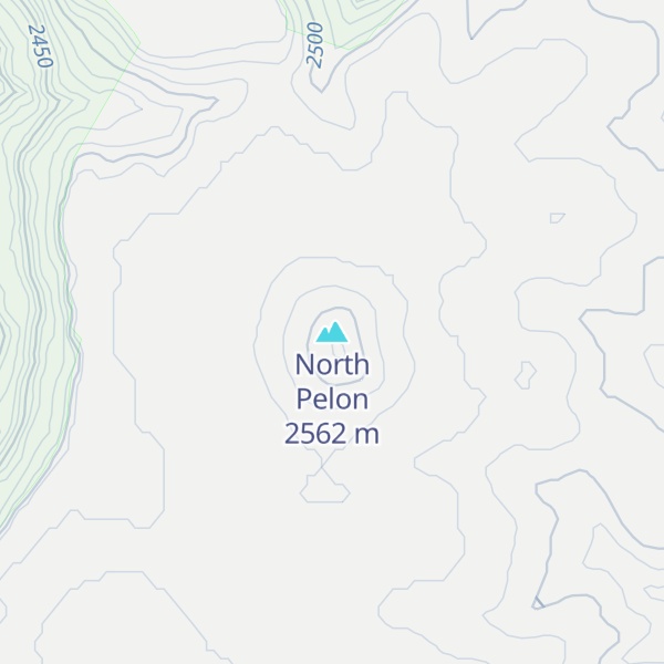 Map of North Pelon