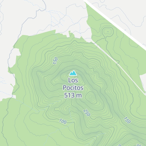Map of Los Pocitos