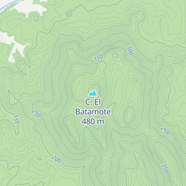 Map of C. El Batamote