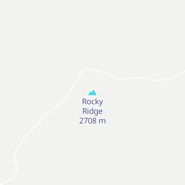 Map of Rocky Ridge