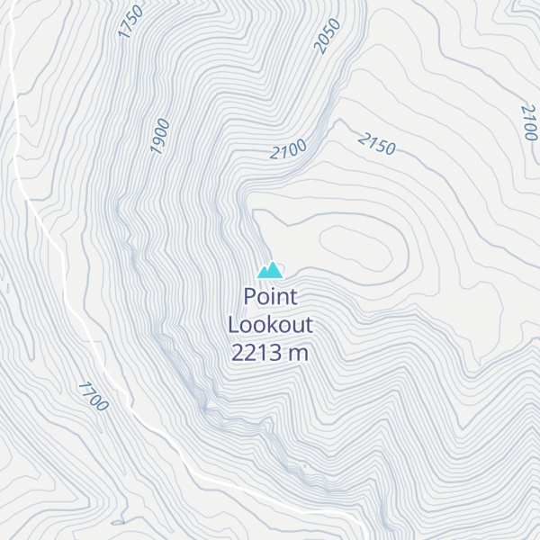 Map of Point Lookout