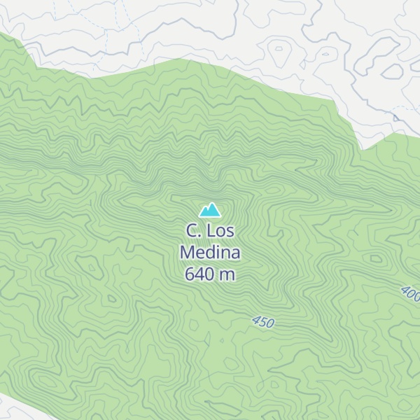 Map of C. Los Medina