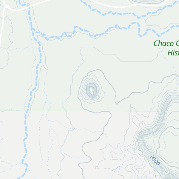 Map of Fajada Butte