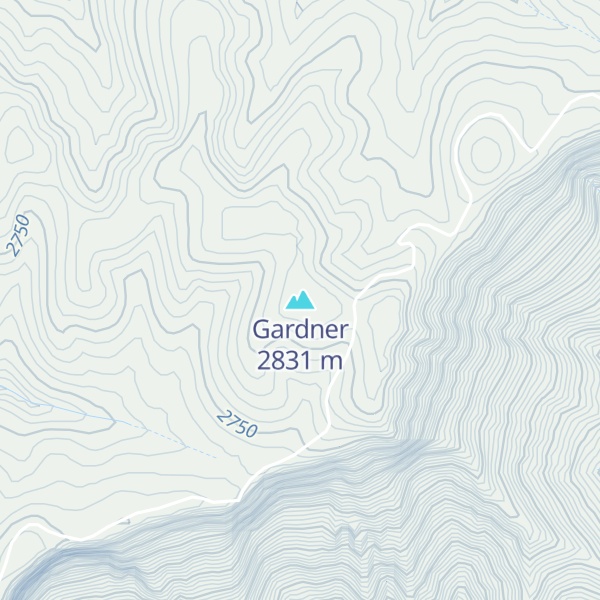 Map of Gardner