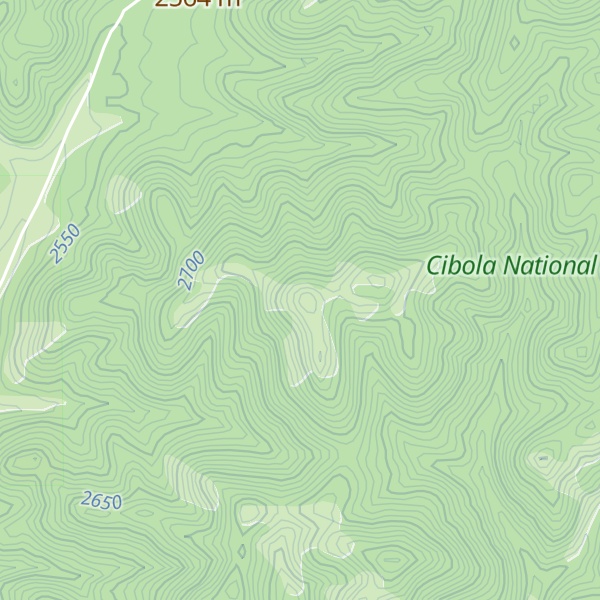 Map of Davenport Lookout