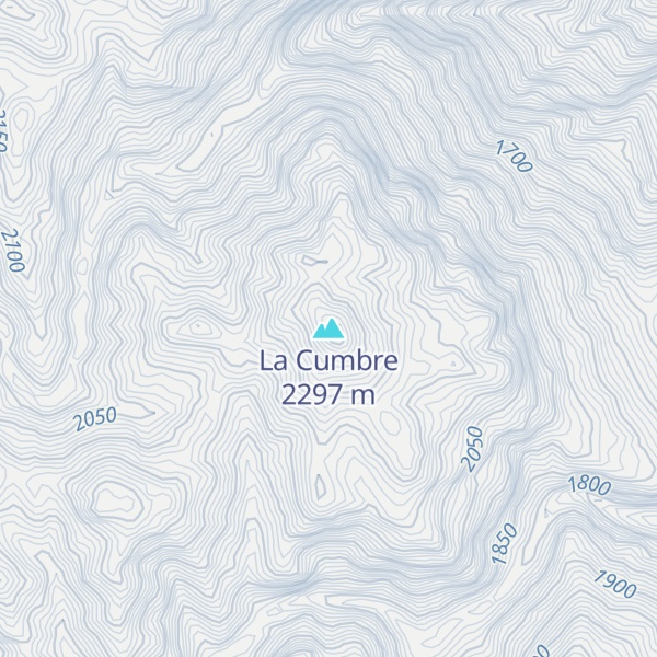 Map of La Cumbre