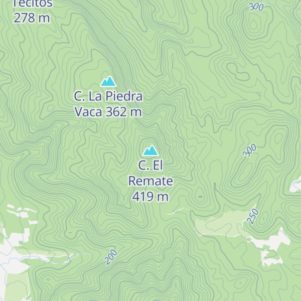 Map of C. El Remate