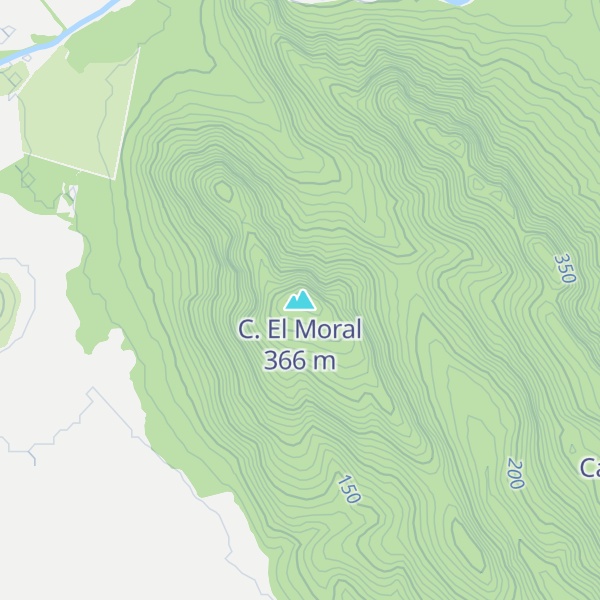 Map of C. El Moral
