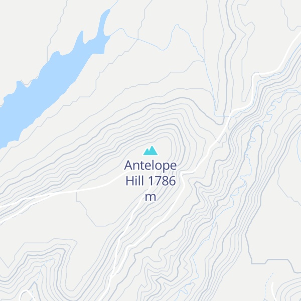 Map of Antelope Hill