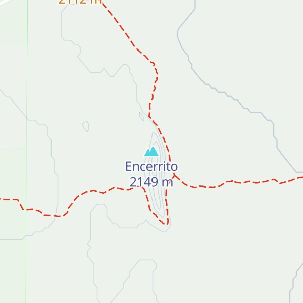 Map of Encerrito