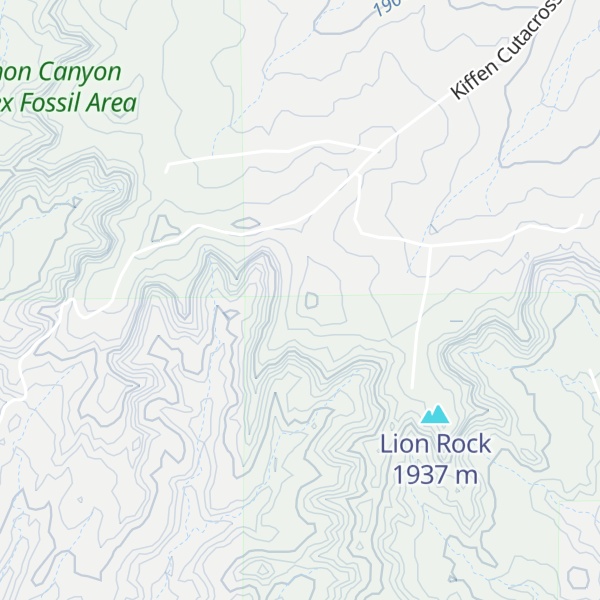 Map of Molar Rock