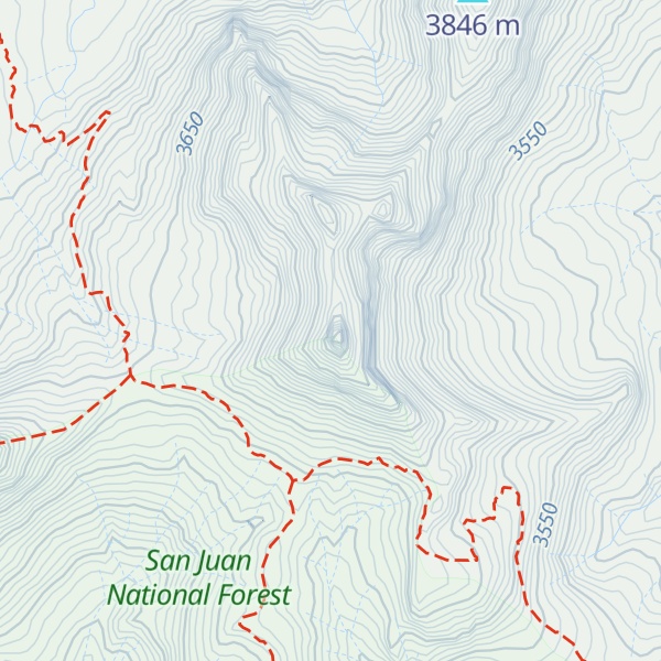 Map of Lizard Head