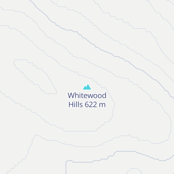 Map of Whitewood Hills