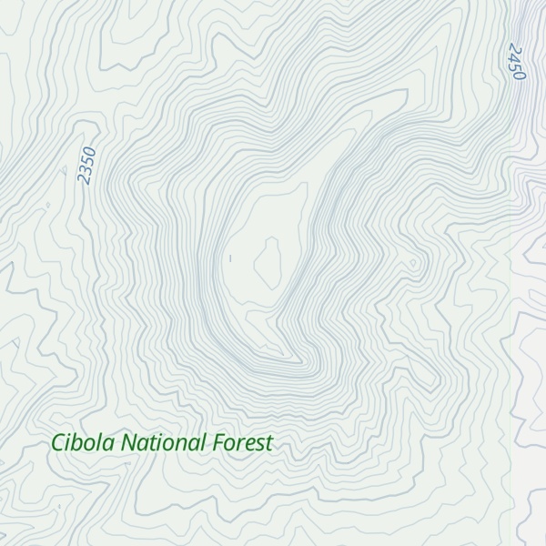 Map of Gallo Peak