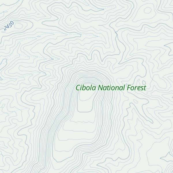 Map of Crosby Mountains