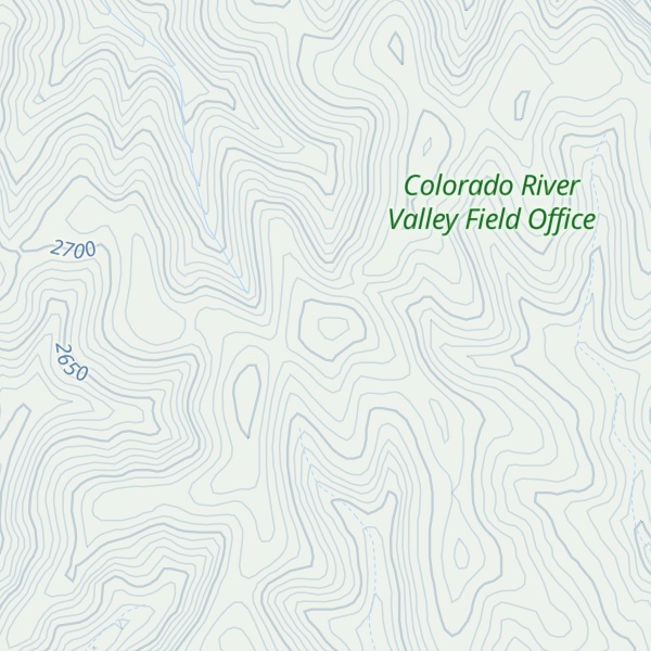 Map of Roan Plateau