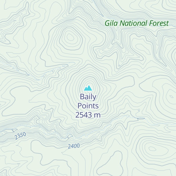Map of Baily Points