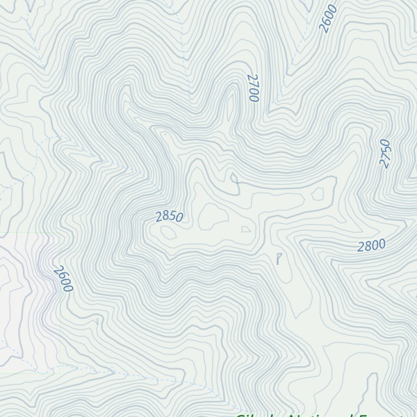 Map of Crosby Mountains (HP)