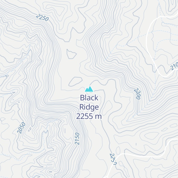 Map of Black Ridge