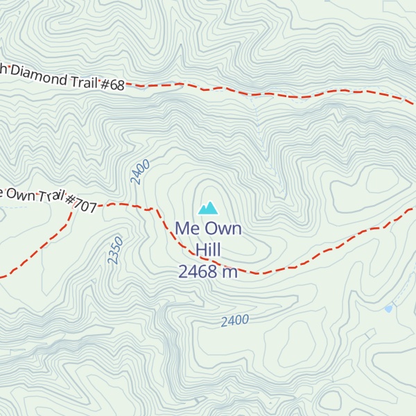 Map of Me Own Hill