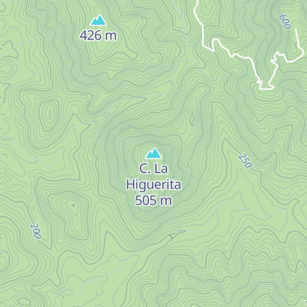 Map of C. La Higuerita