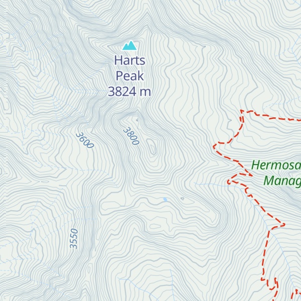 Map of Blackhawk Mountain