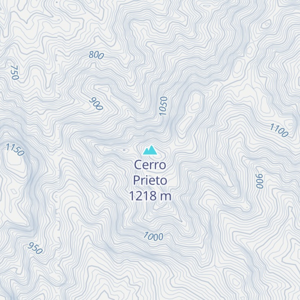 Map of Cerro Prieto