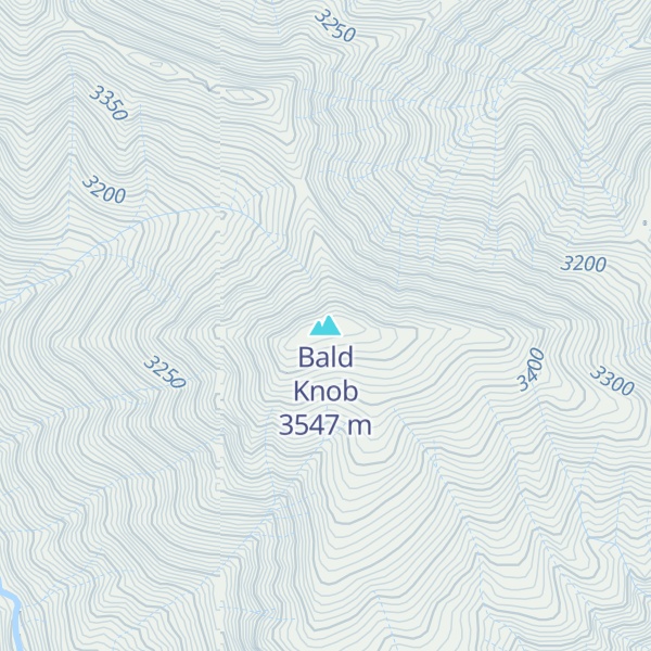 Map of Bald Knob
