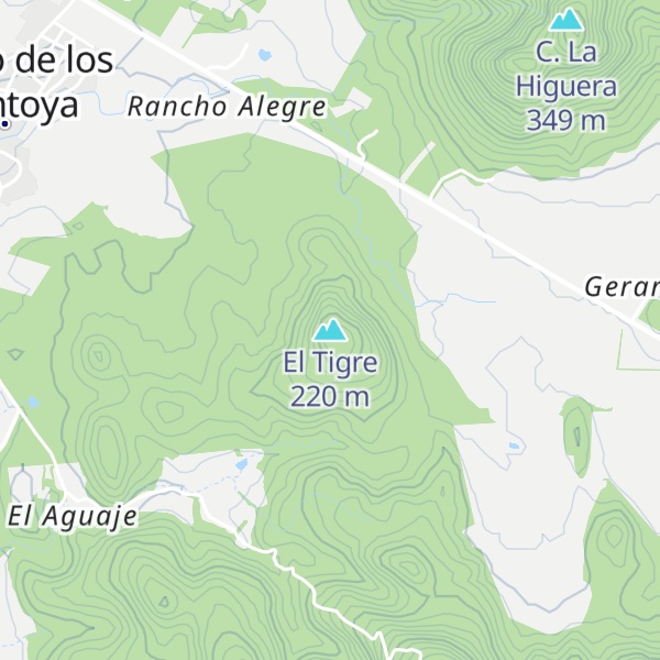 Map of El Tigre