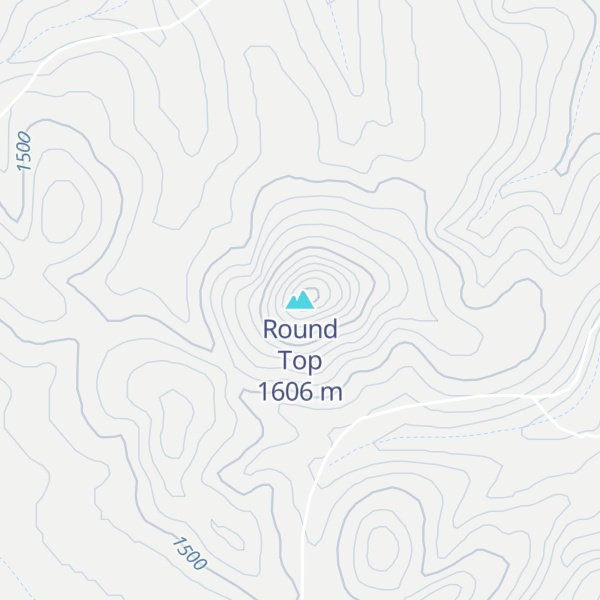 Map of Round Top