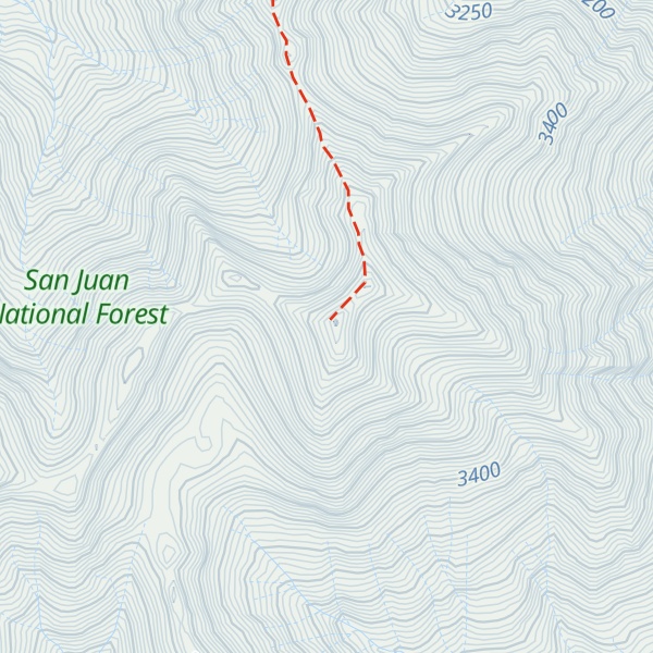 Map of Silver Mountain