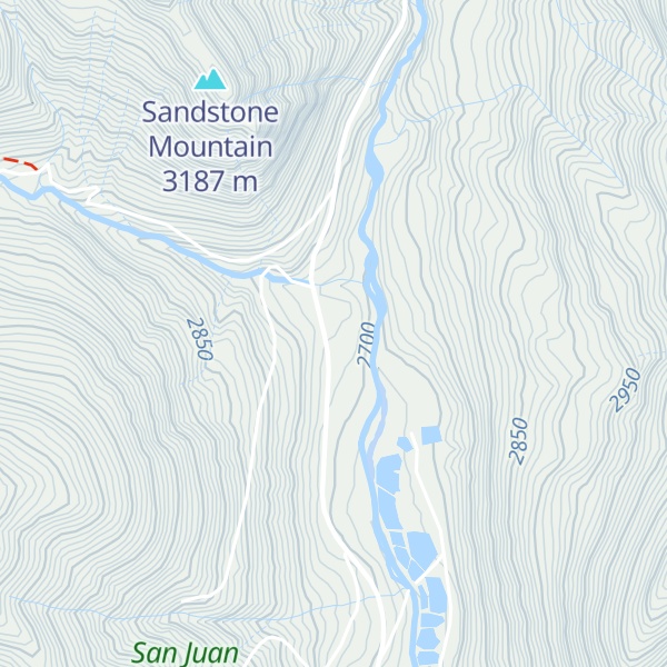 Map of National Forest Information