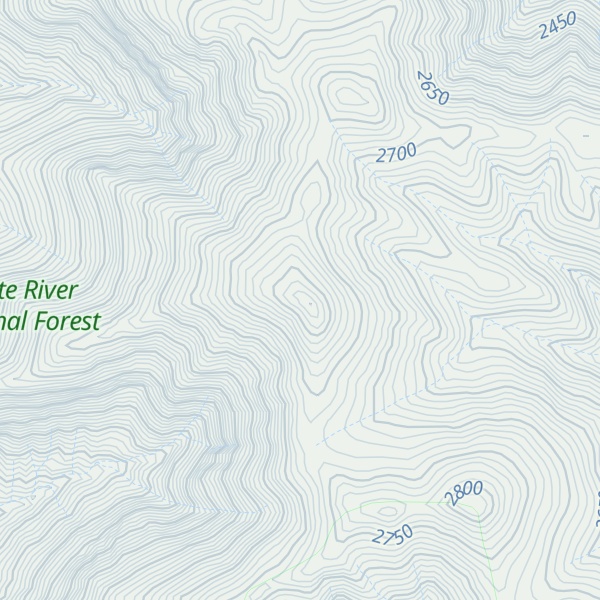 Map of Horse Mountain