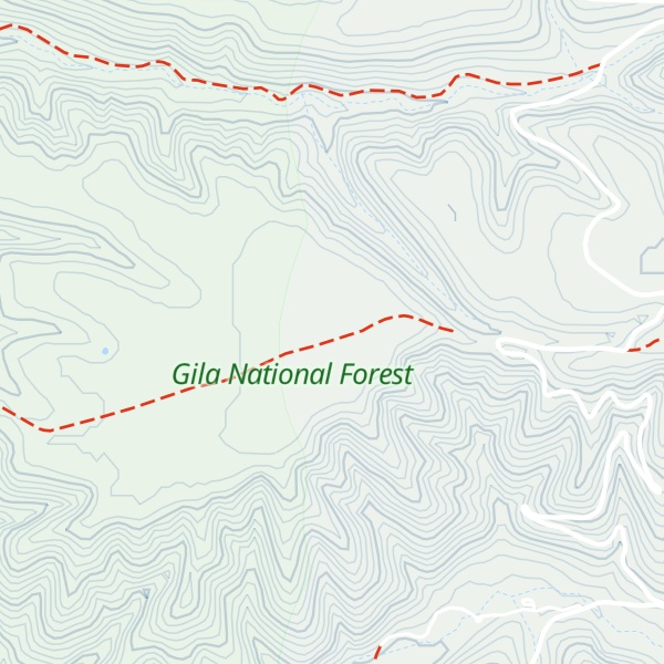 Map of Middle Mesa