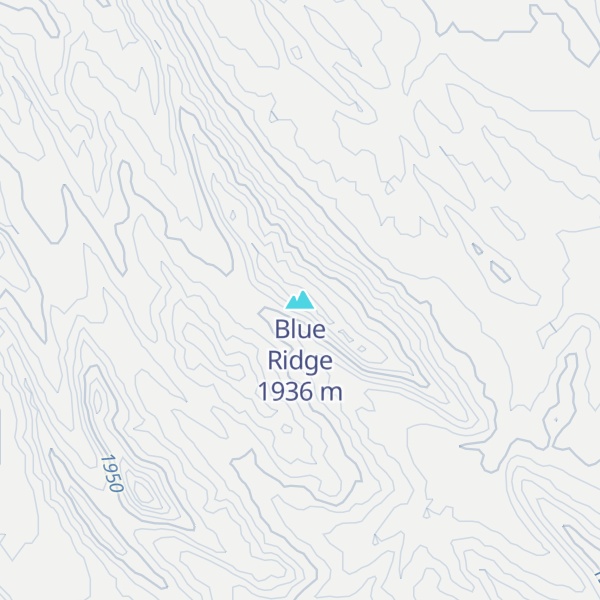 Map of Blue Ridge