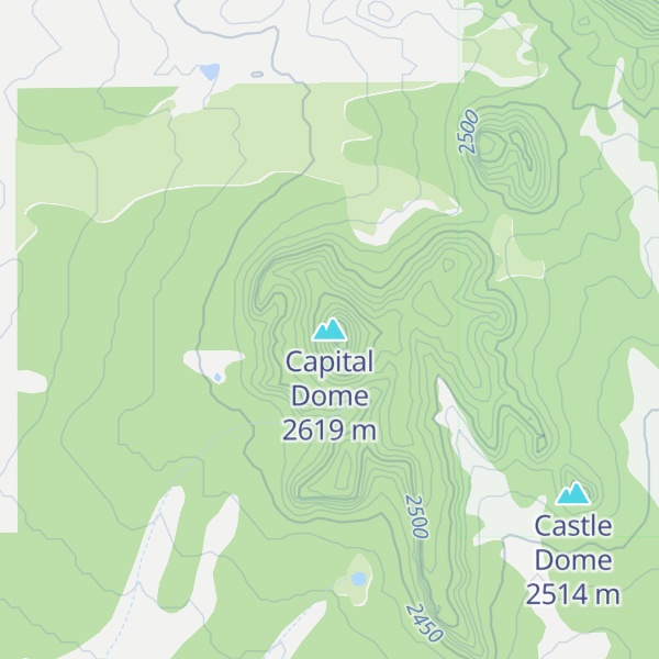Map of Capital Dome