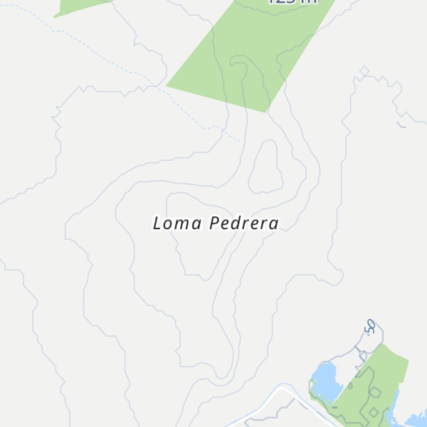 Map of Loma Pedrera