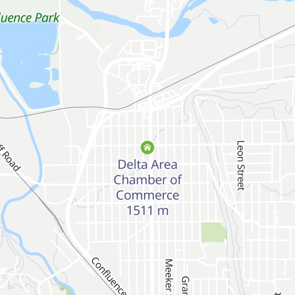 Map of Delta Area Chamber of Commerce