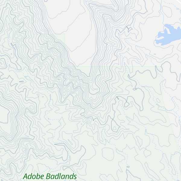 Map of Devils Thumb