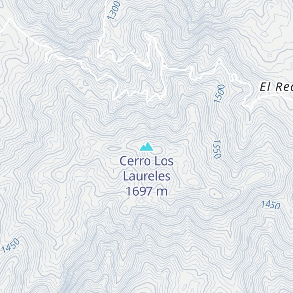 Map of Cerro Los Laureles