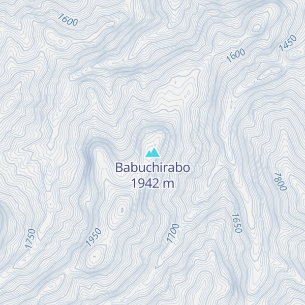 Map of Babuchirabo