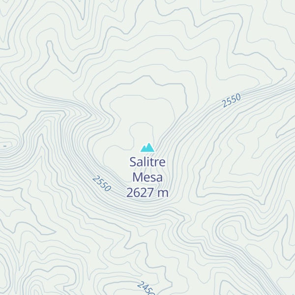 Map of Salitre Mesa