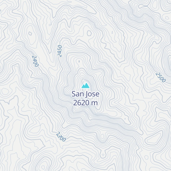 Map of San Jose